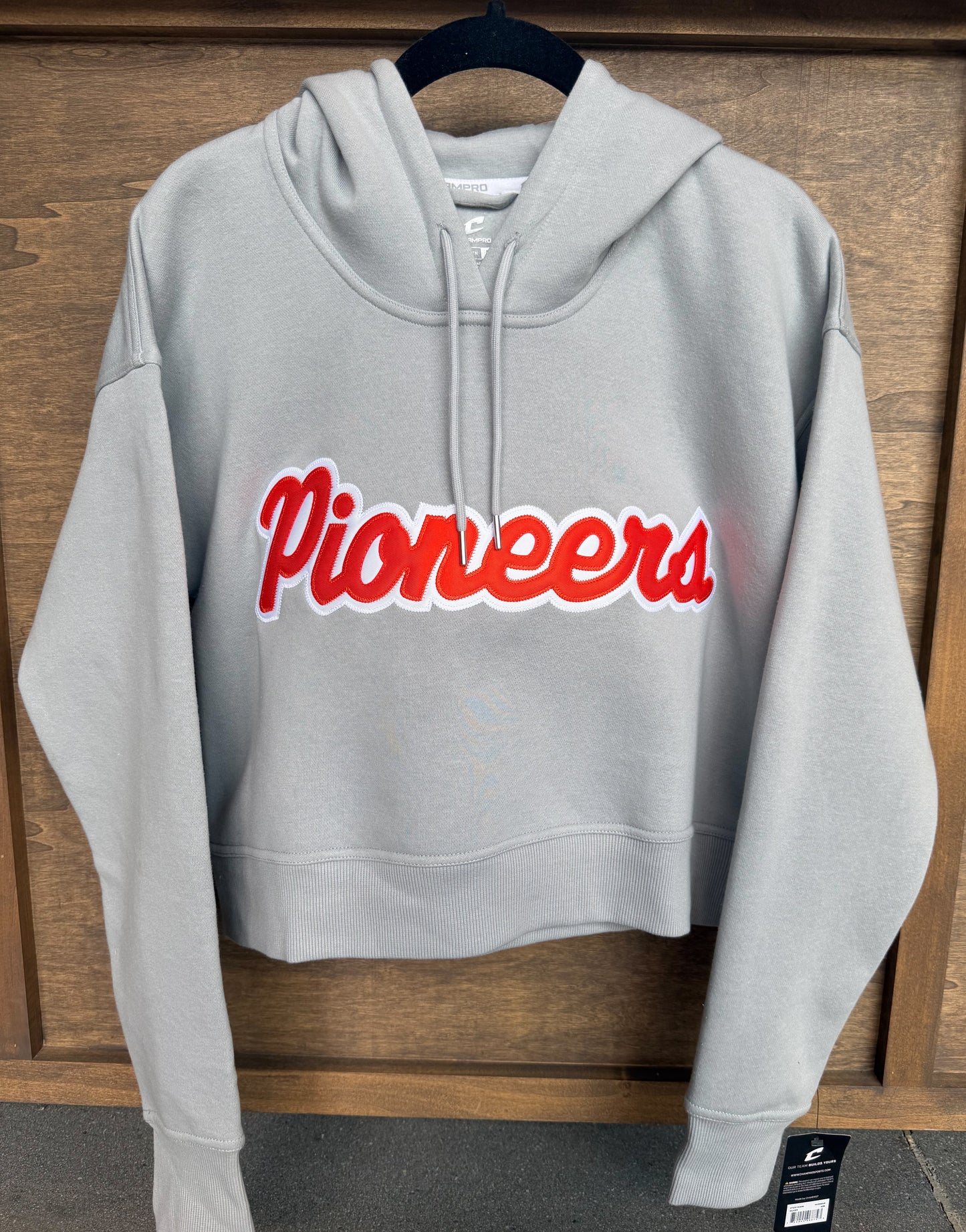Pioneers Women's Crop Hoodie Sweatshirt
