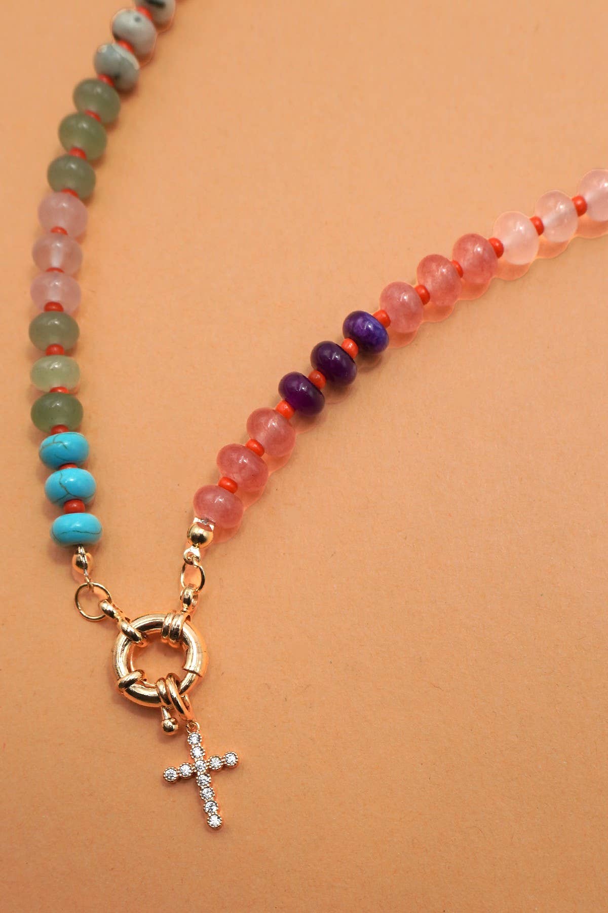 Natural Stone Beaded Necklaces