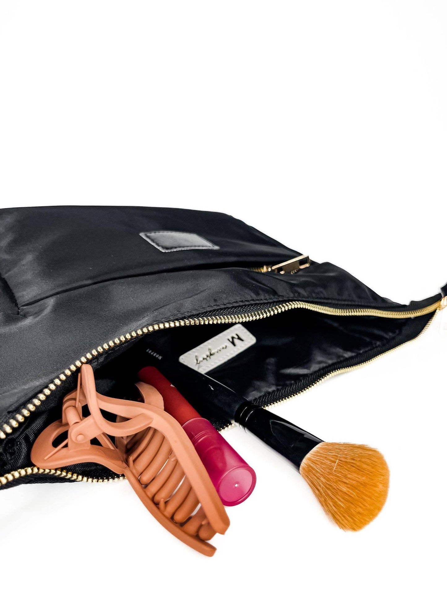 Black Makeup Travel Bag