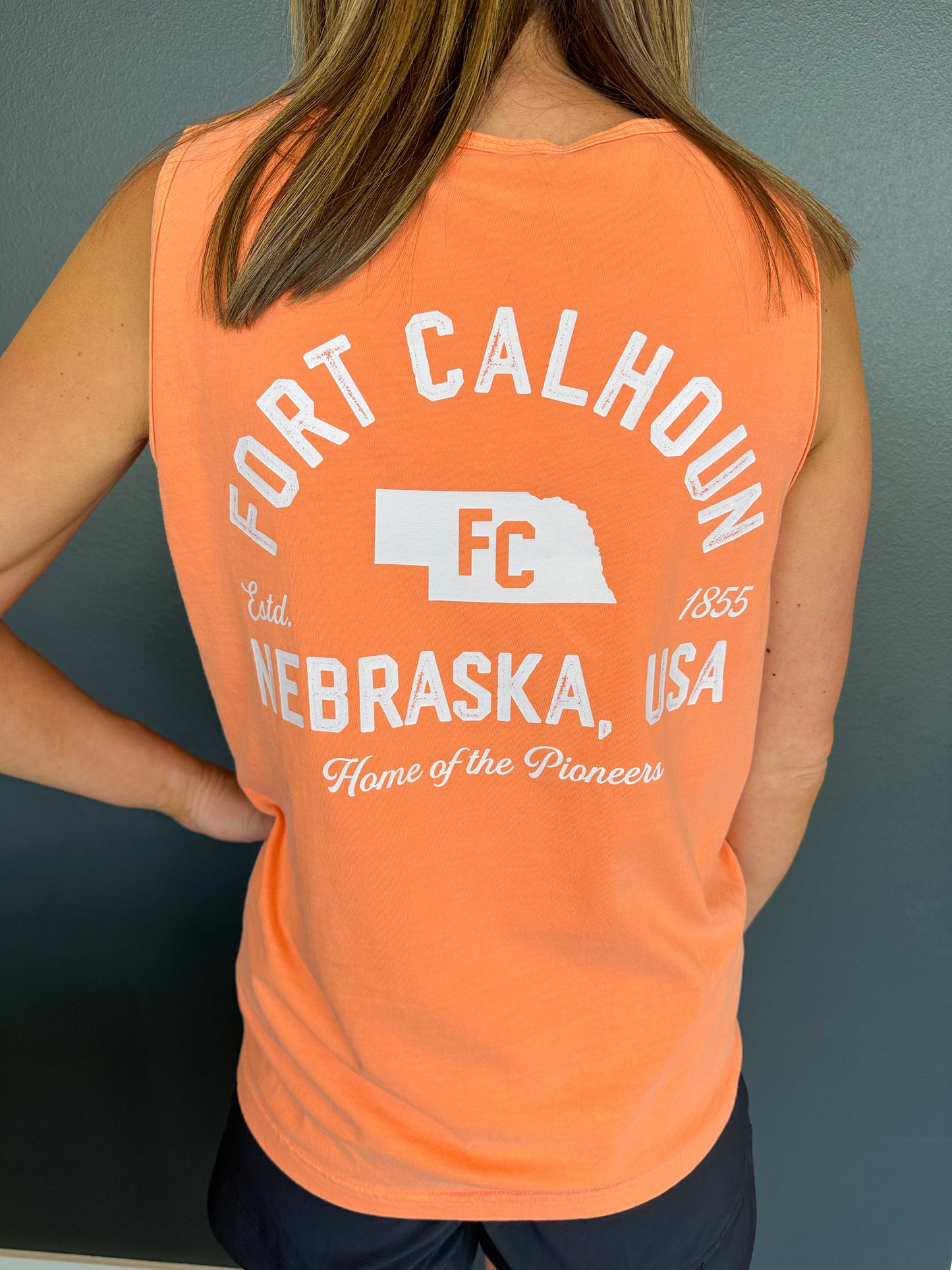 Fort Calhoun, NE USA Unisex Tank Top