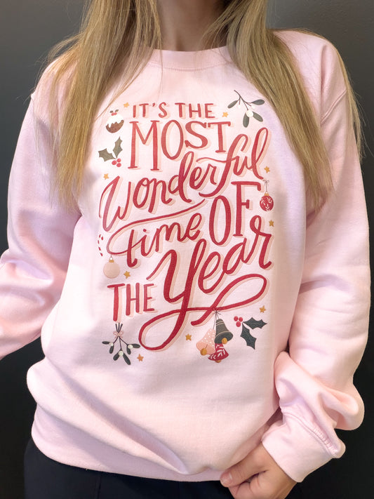 Most Wonderful Time Sweatshirt