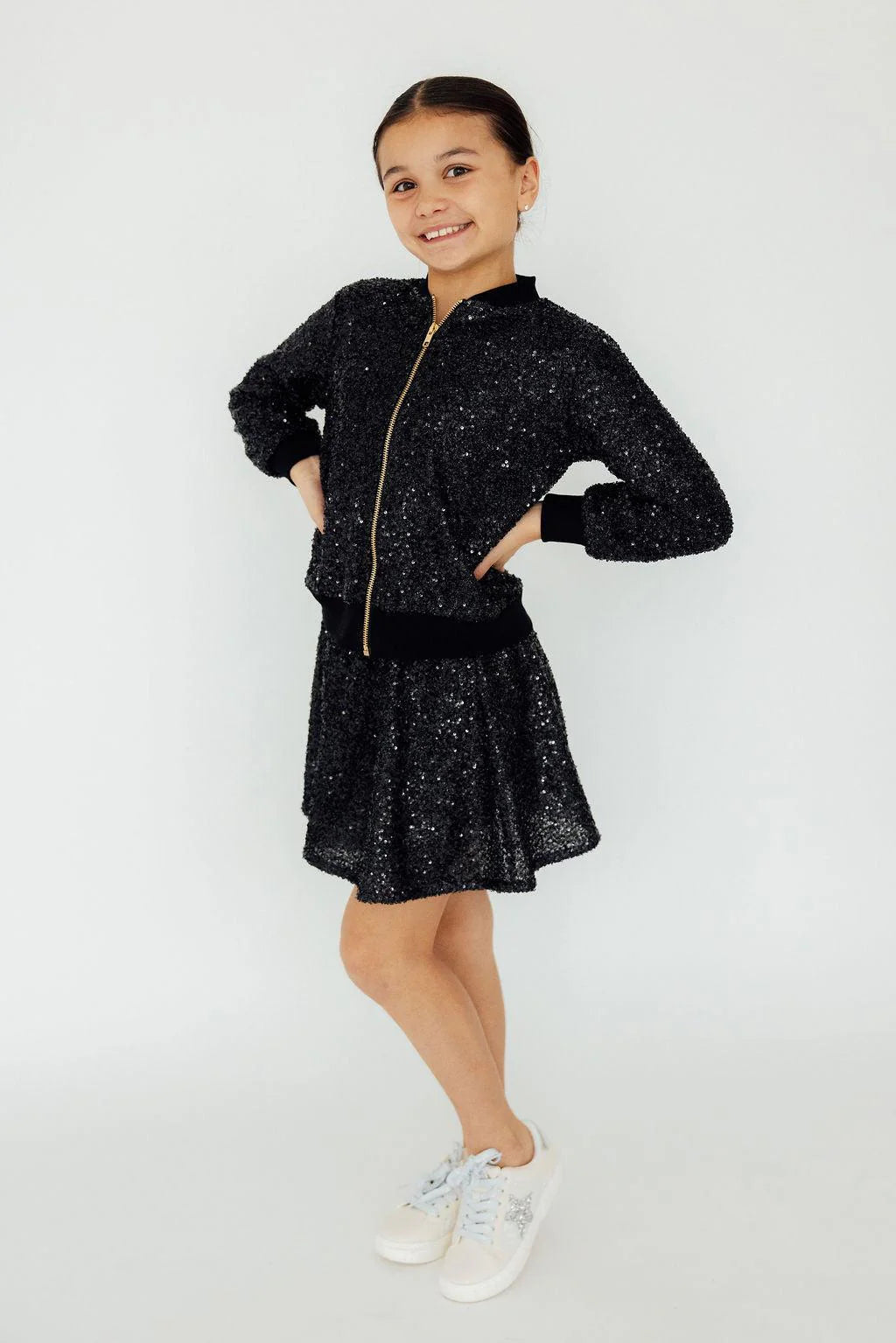 Black Sequin Jacket Toddler/Youth