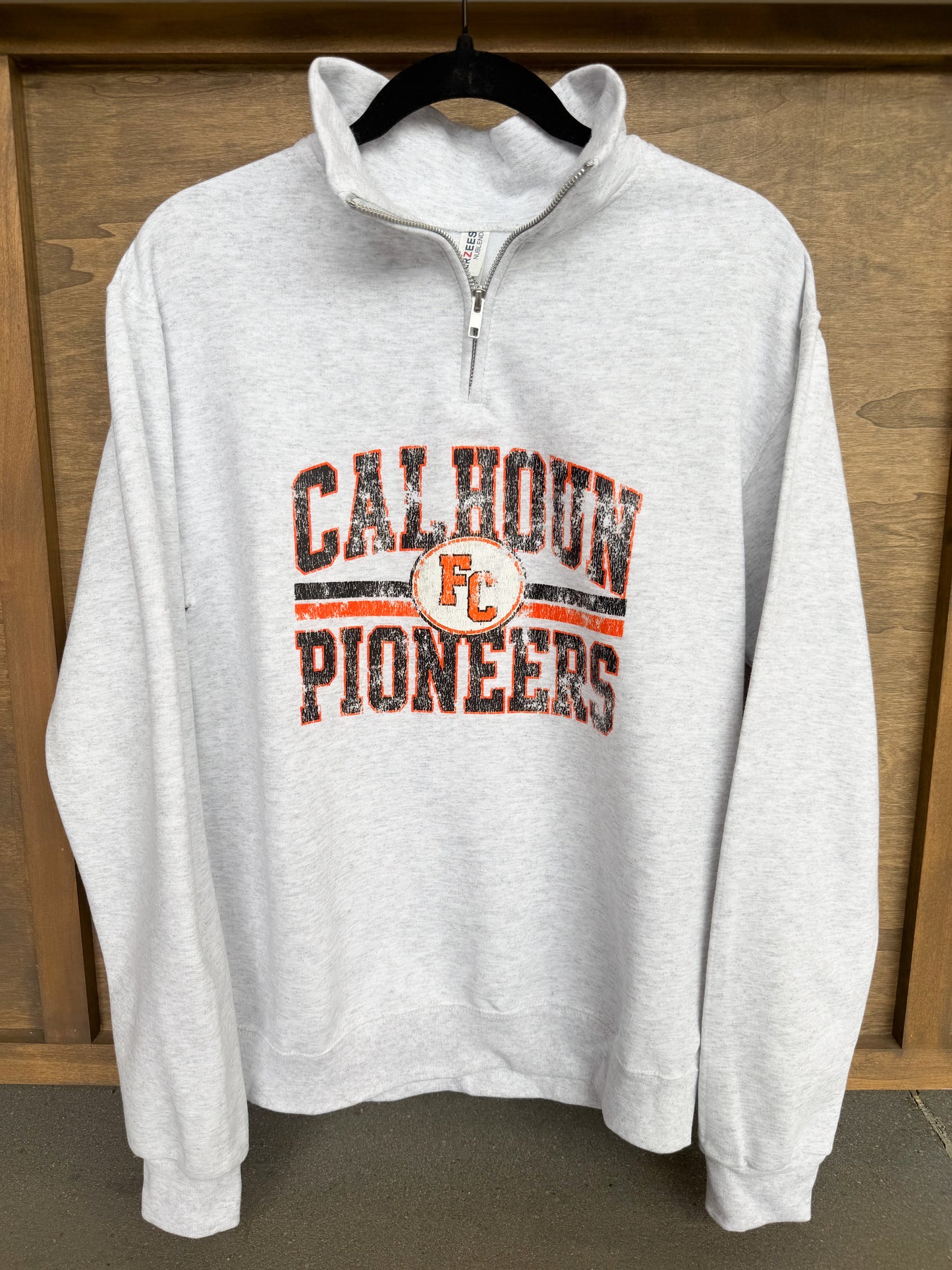 Calhoun Pioneers FC Quarter Zip Sweatshirt