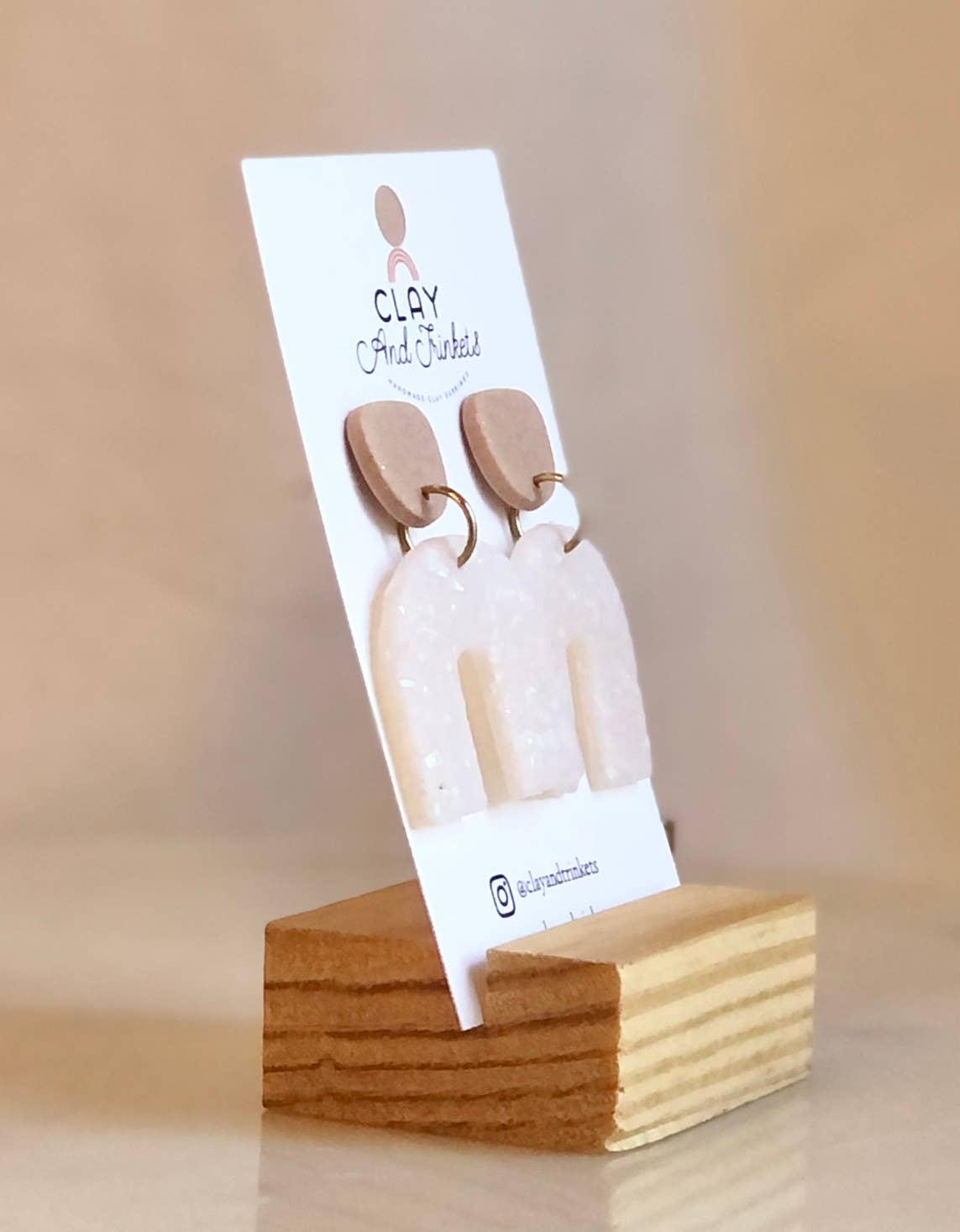 Cali Arches Opal Earrings