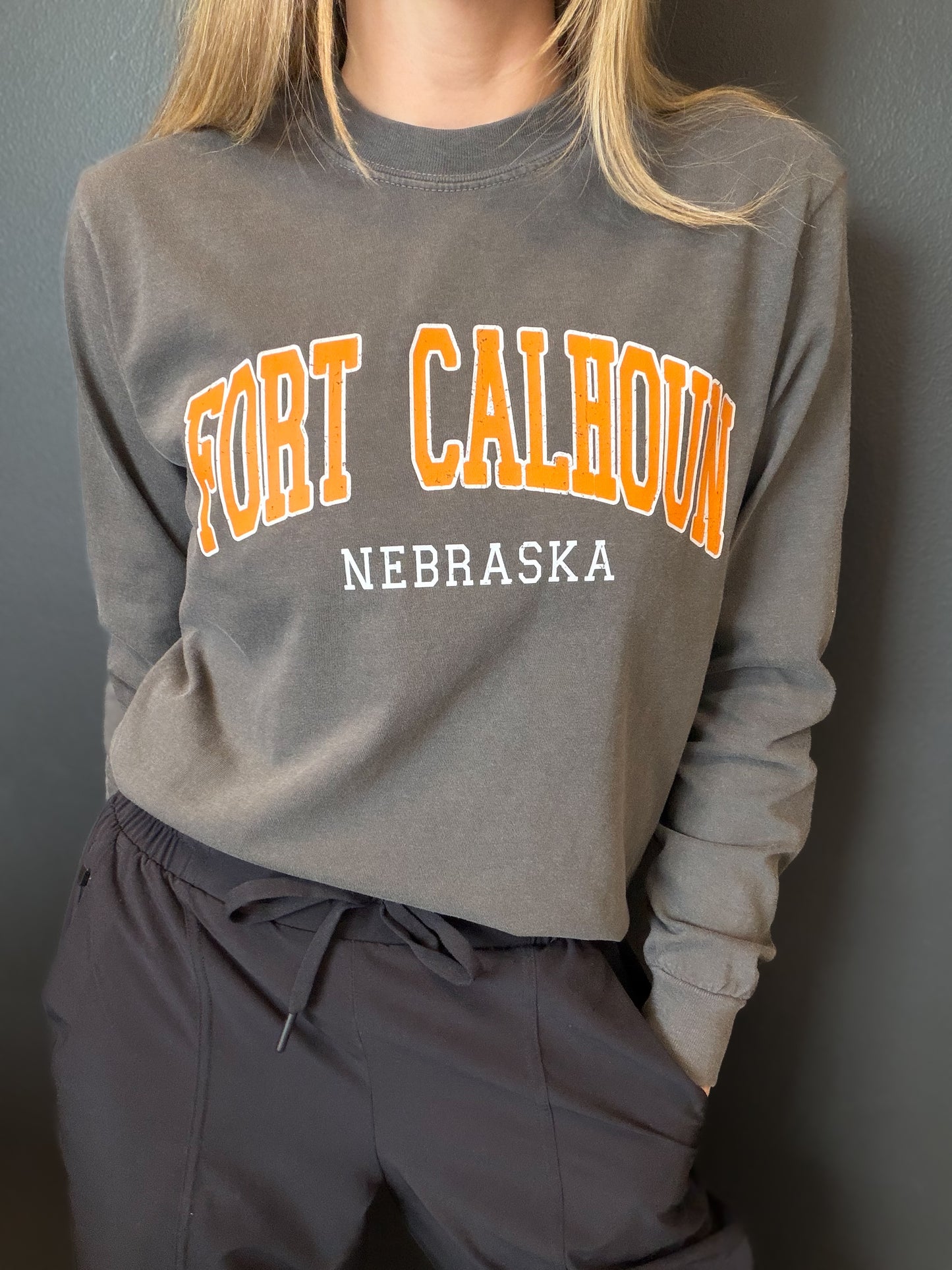 Fort Calhoun Nebraska Long Sleeve T-Shirt
