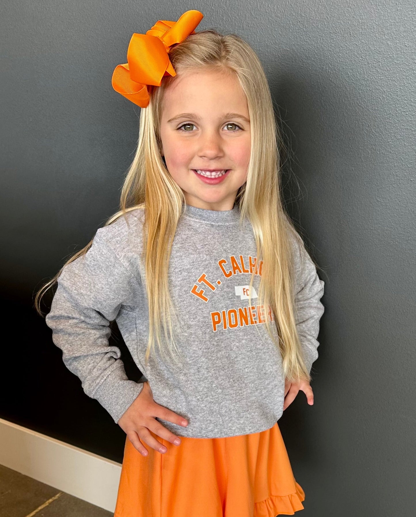 Toddler Ft. Calhoun Pioneers Crewneck Sweatshirt