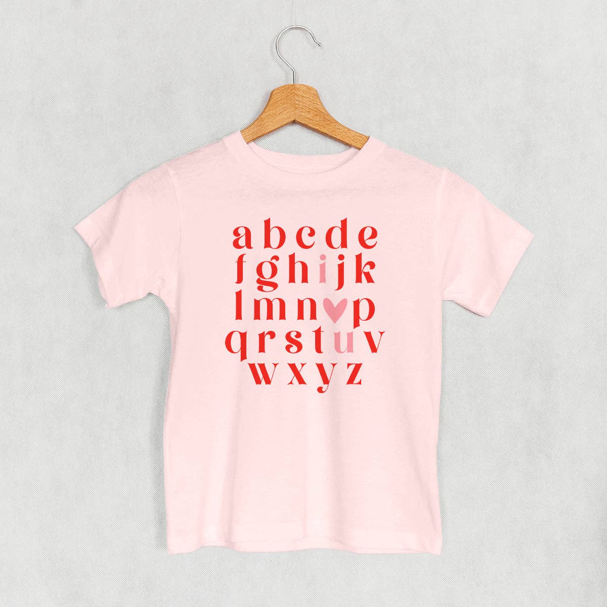 I Heart U Alphabet Toddler/Kids T-Shirt