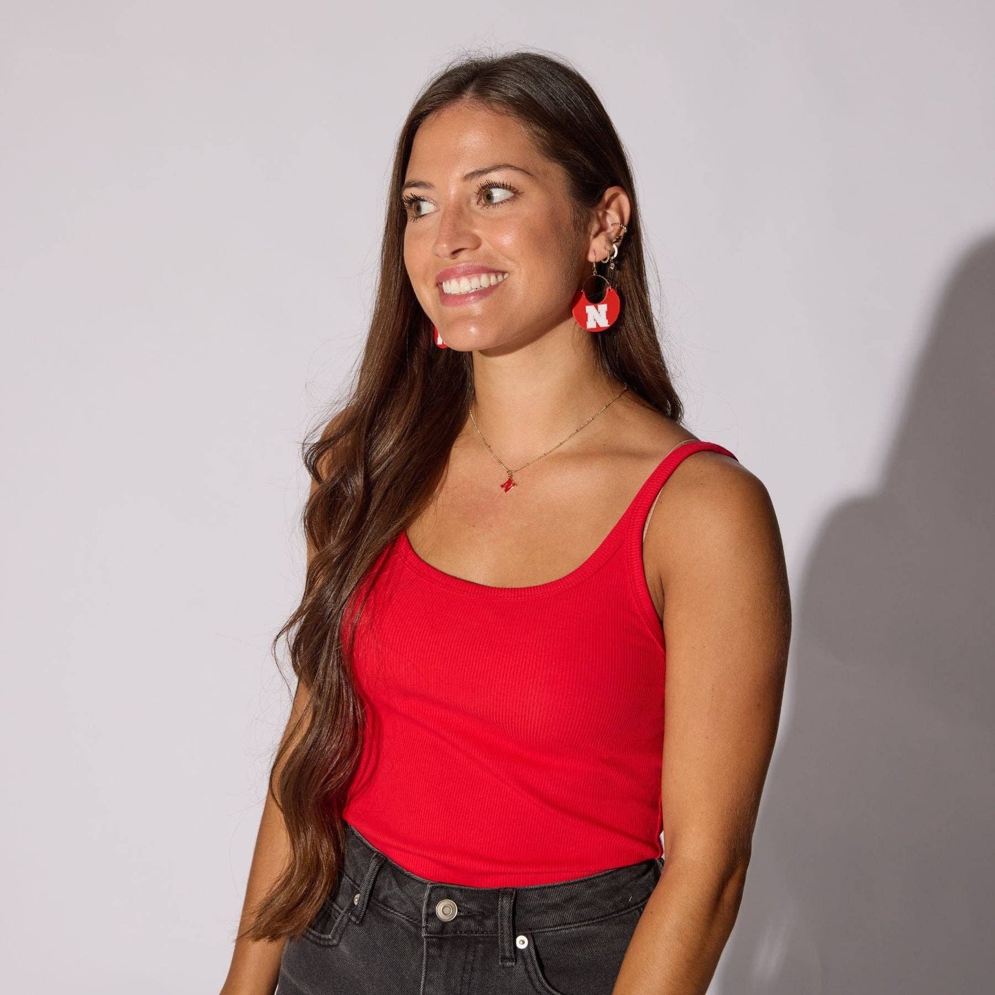 University of Nebraska Charm Necklace