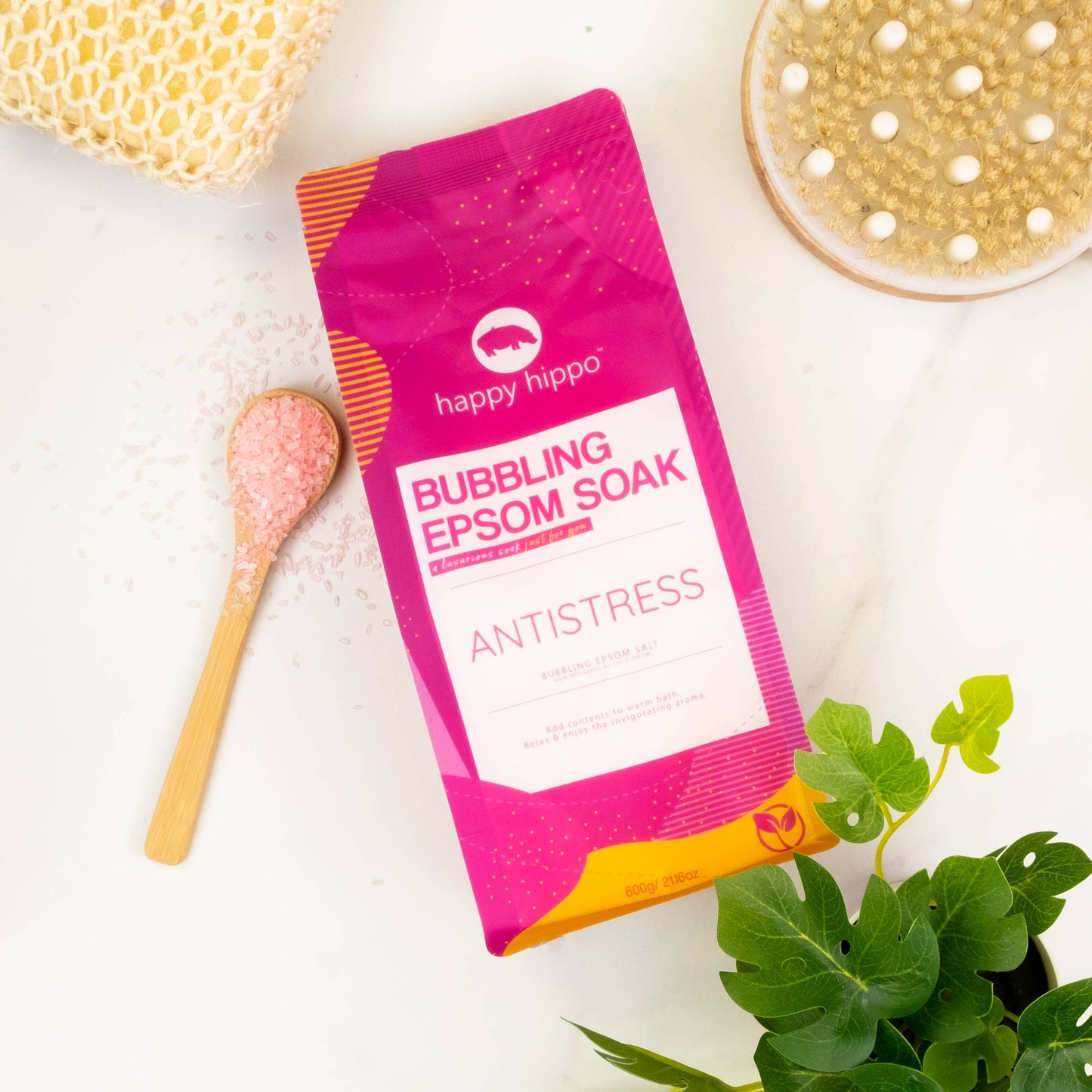 Happy Hippo Anti-Stress - Bubbling Epsom Soak