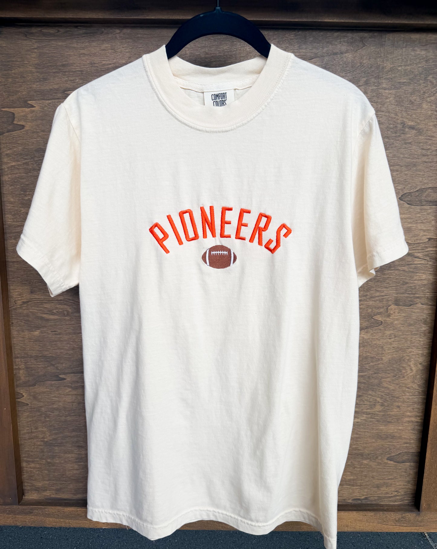 Pioneers Football Embroidered T-Shirt