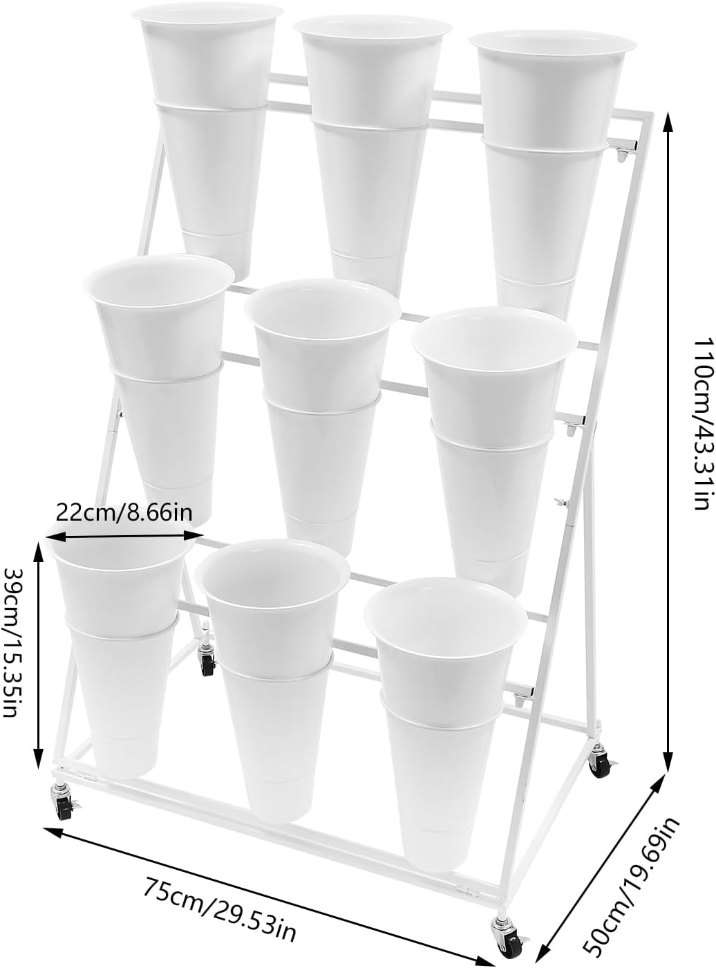 Flower Display Stand Cart RENTAL