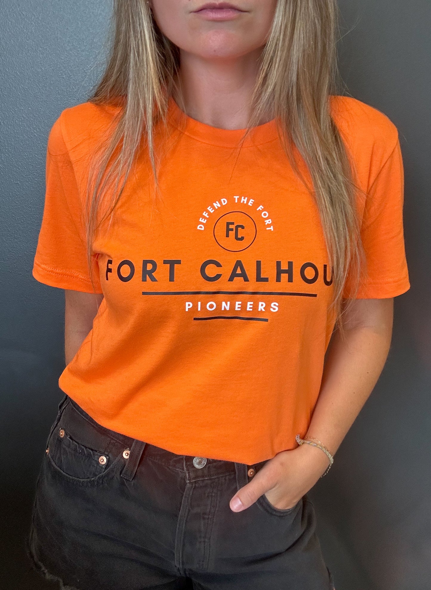 Fort Calhoun Pioneers Defend the Fort T-Shirt