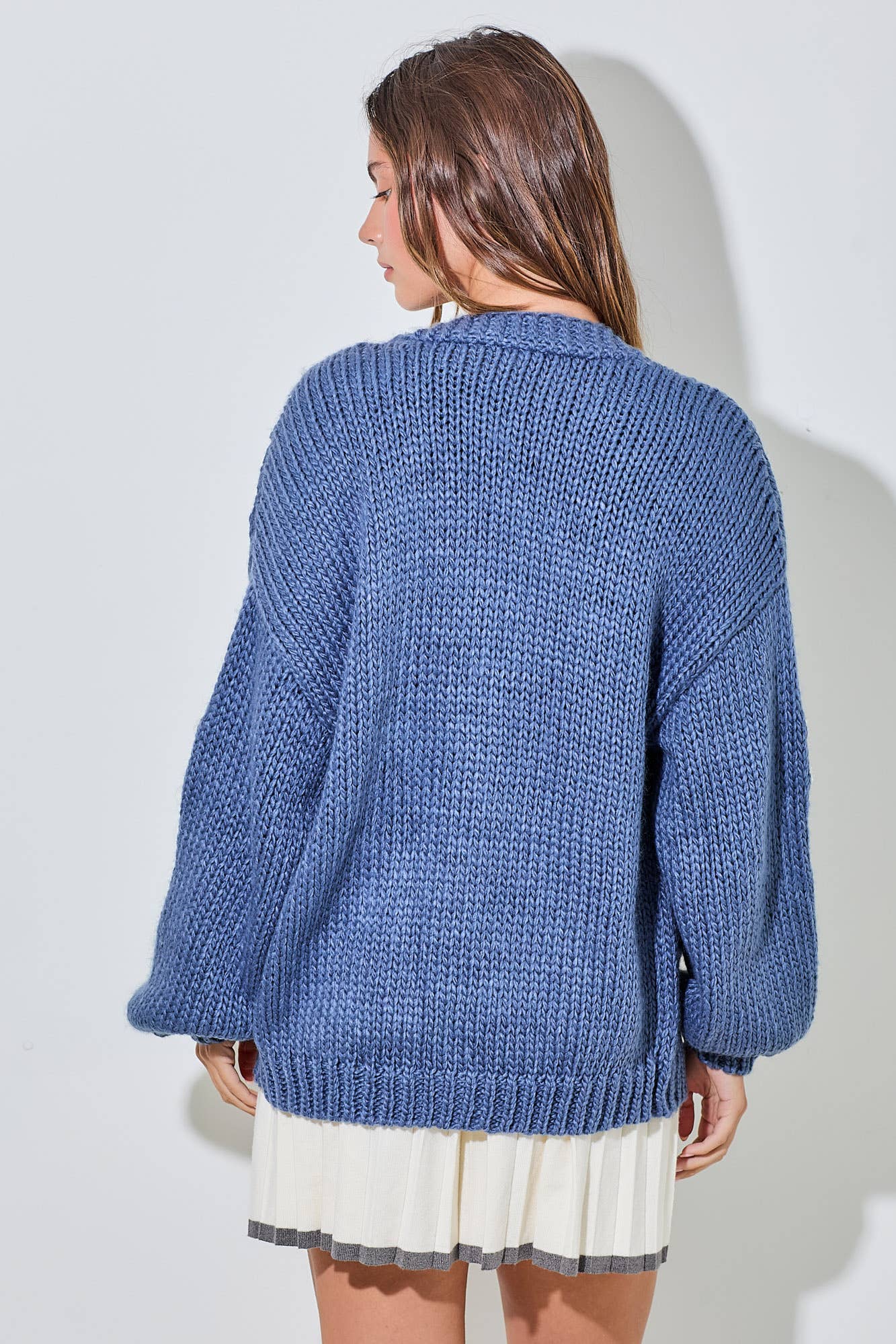 Snowflake Knit Cardigan