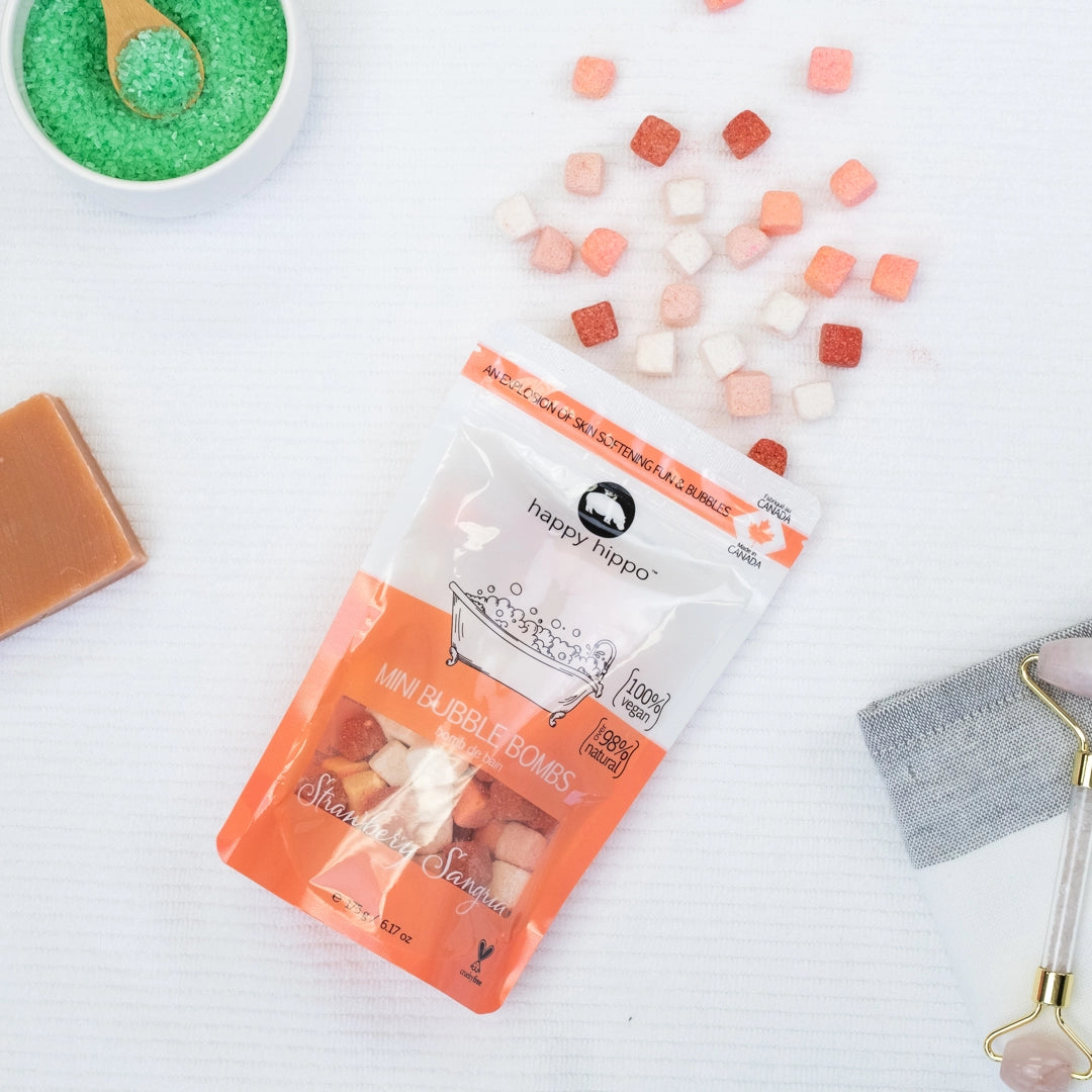 Happy Hippo Strawberry Sangria Mini Bubble Bombs