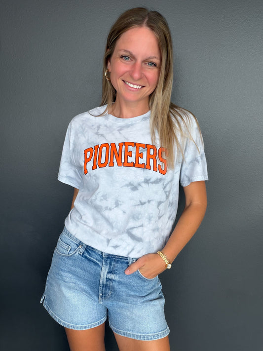Pioneers Grey Tie-Dye T-Shirt