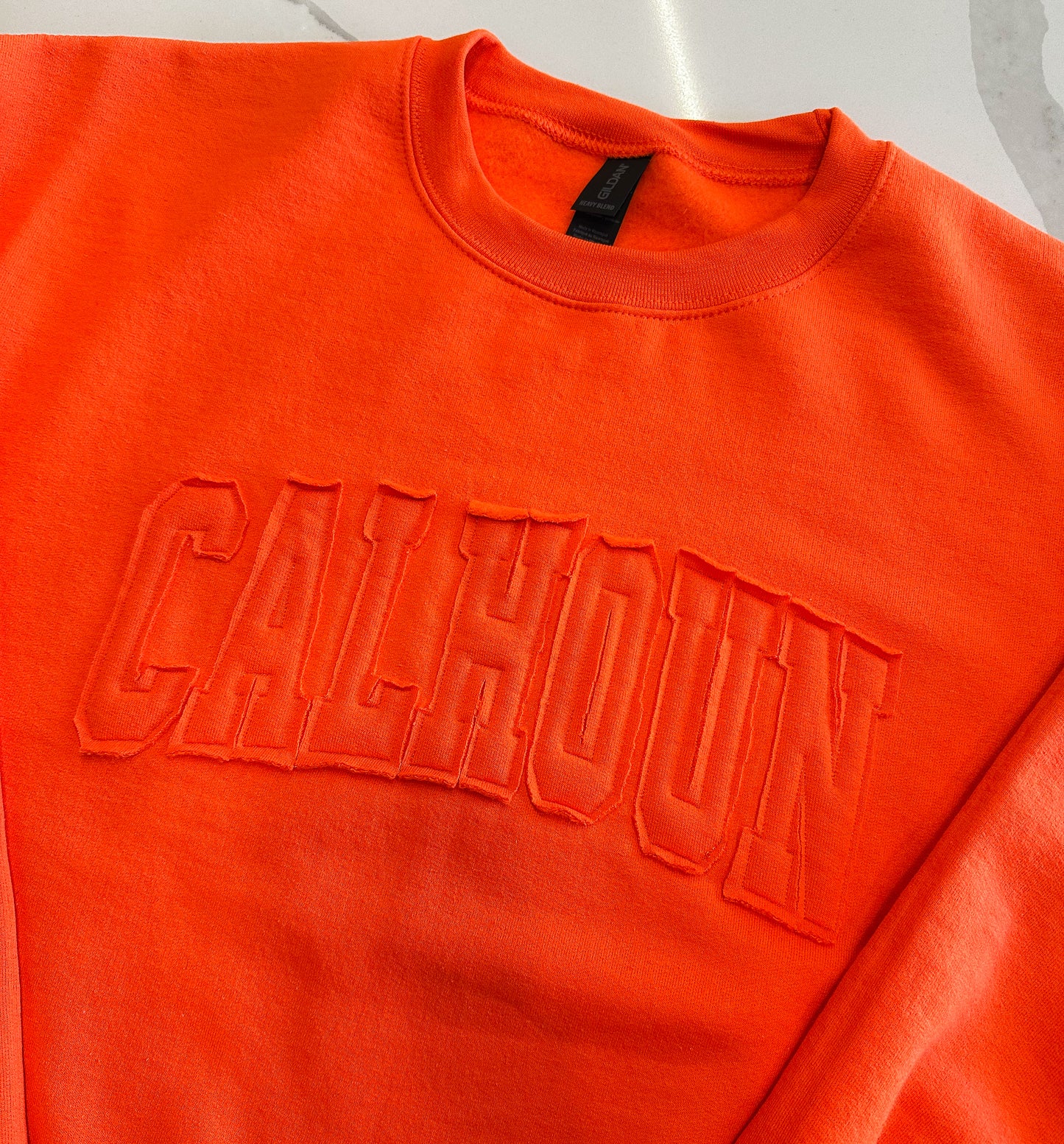 Calhoun Raggy Embroidered Sweatshirt