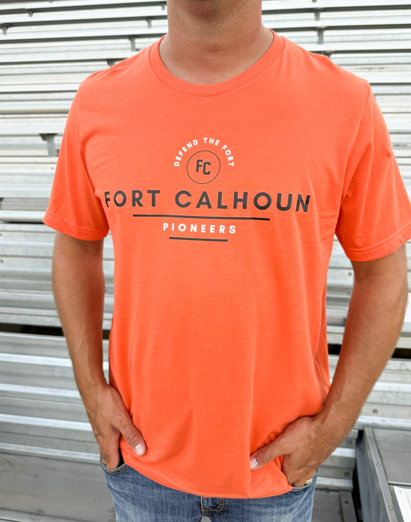 Fort Calhoun Pioneers Defend the Fort T-Shirt