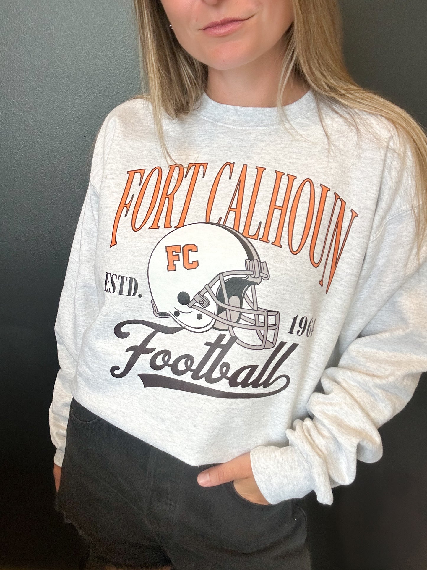 Pioneer Football Crewneck Sweatshirt