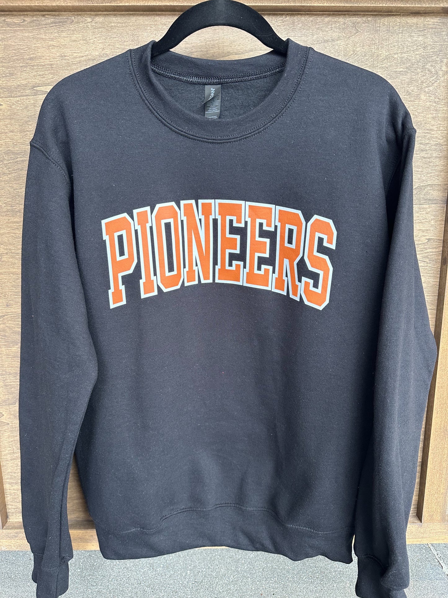 Pioneers Black Crewneck Sweatshirt