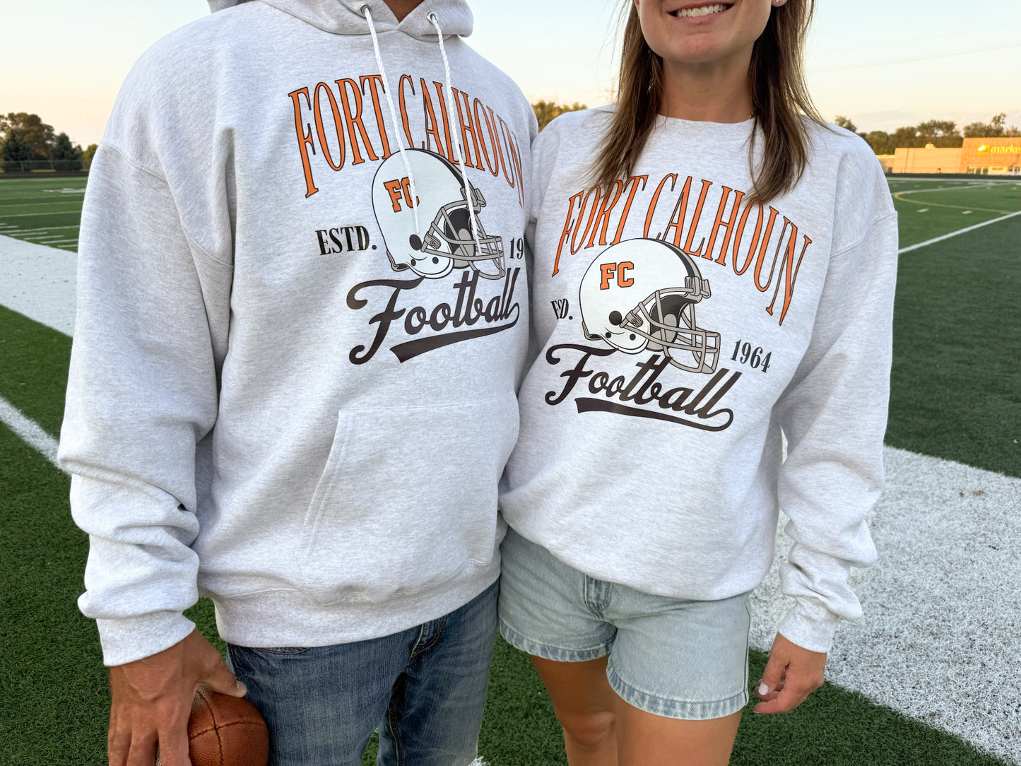 Pioneer Football Crewneck Sweatshirt