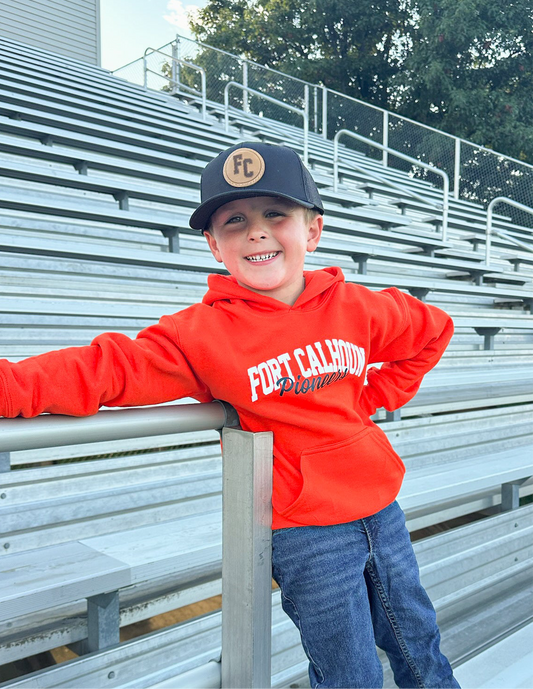 Youth FC Pioneers Orange Hoodie Sweatshirt