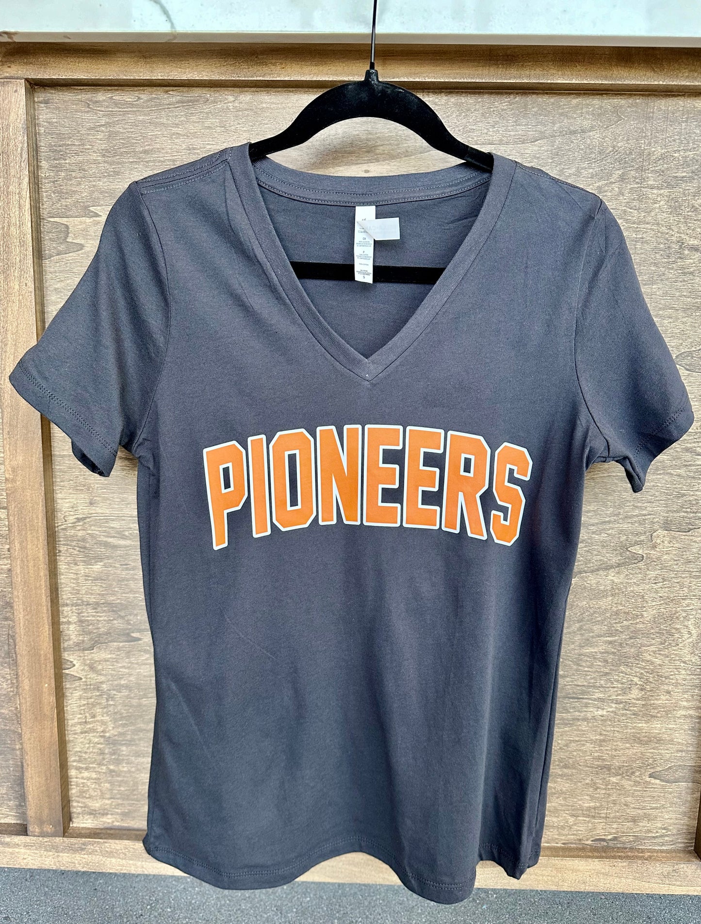 Women's Pioneers Varsity V-Neck T-Shirt