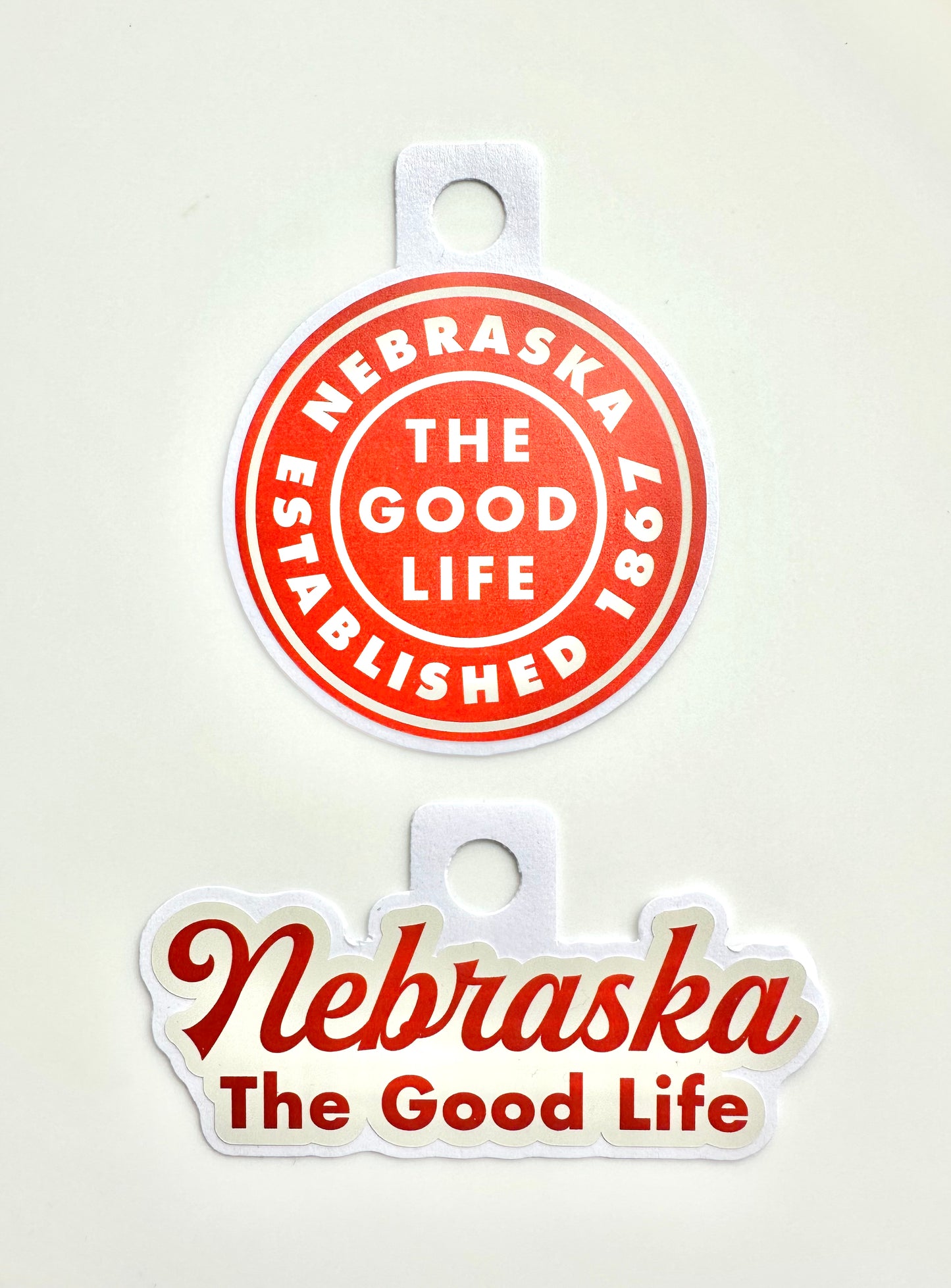 Nebraska The Good Life Stickers