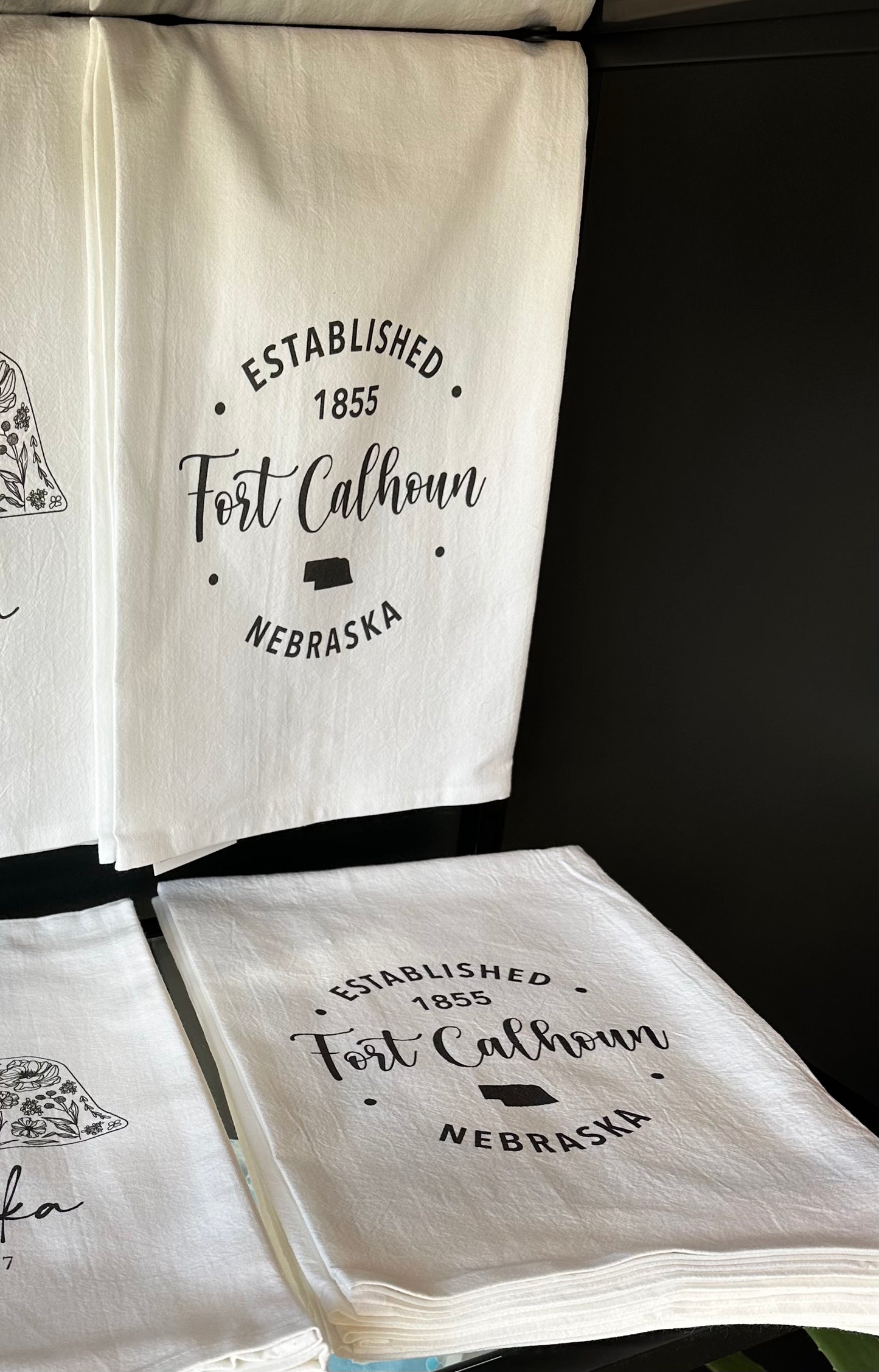 Fort Calhoun, NE Tea Towel