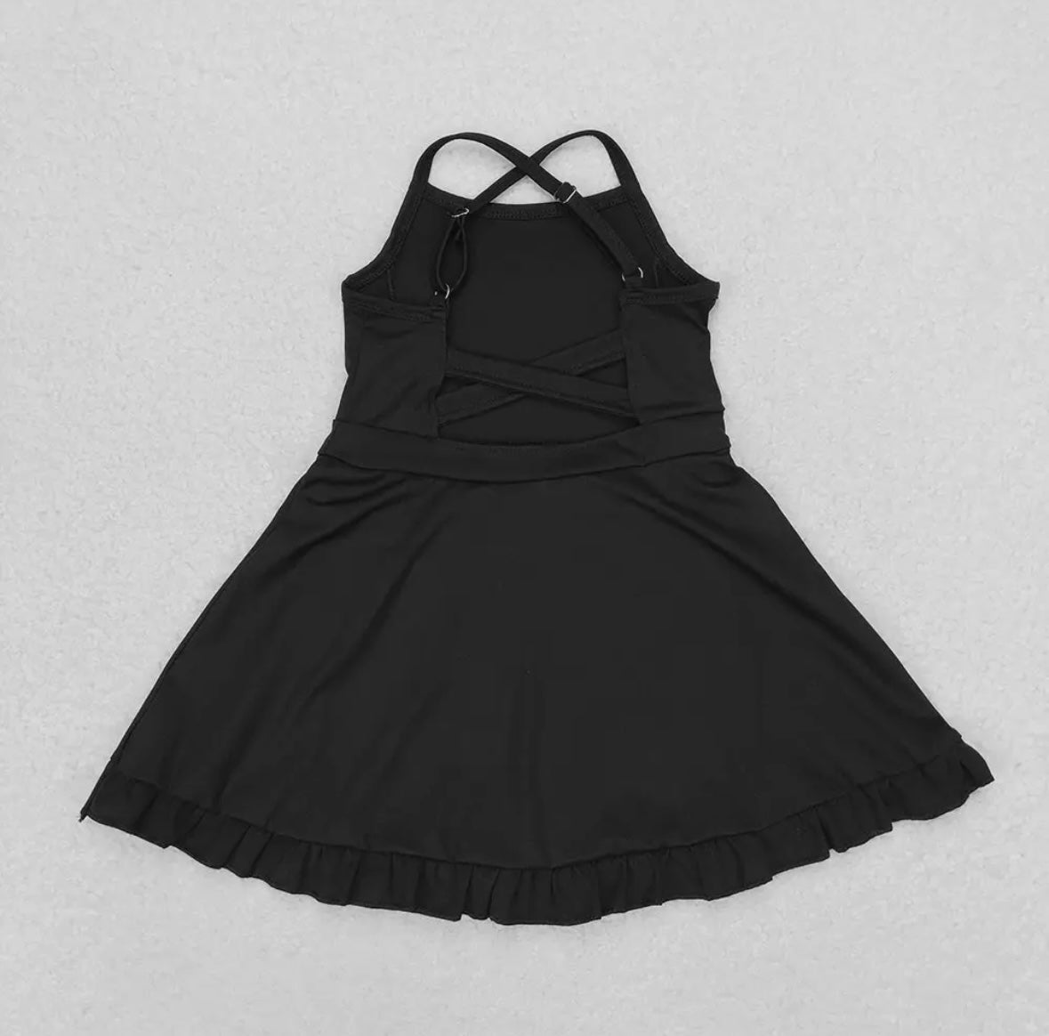 Toddler/Youth Black Activewear Dress