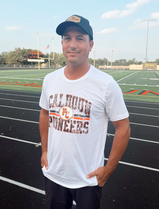 Calhoun Pioneers FC White T-Shirt