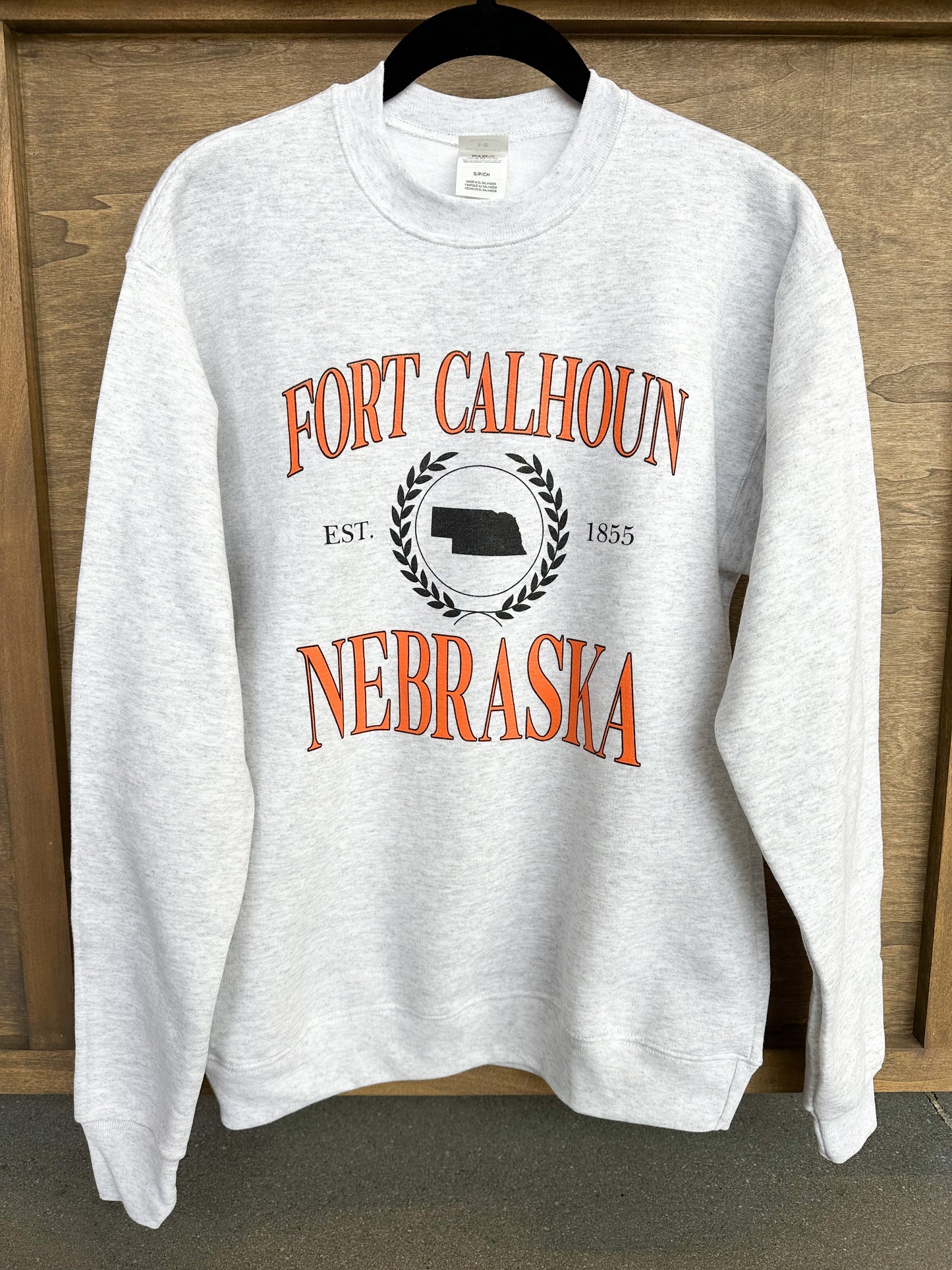 Fort Calhoun Nebraska Classic Crewneck Sweatshirt