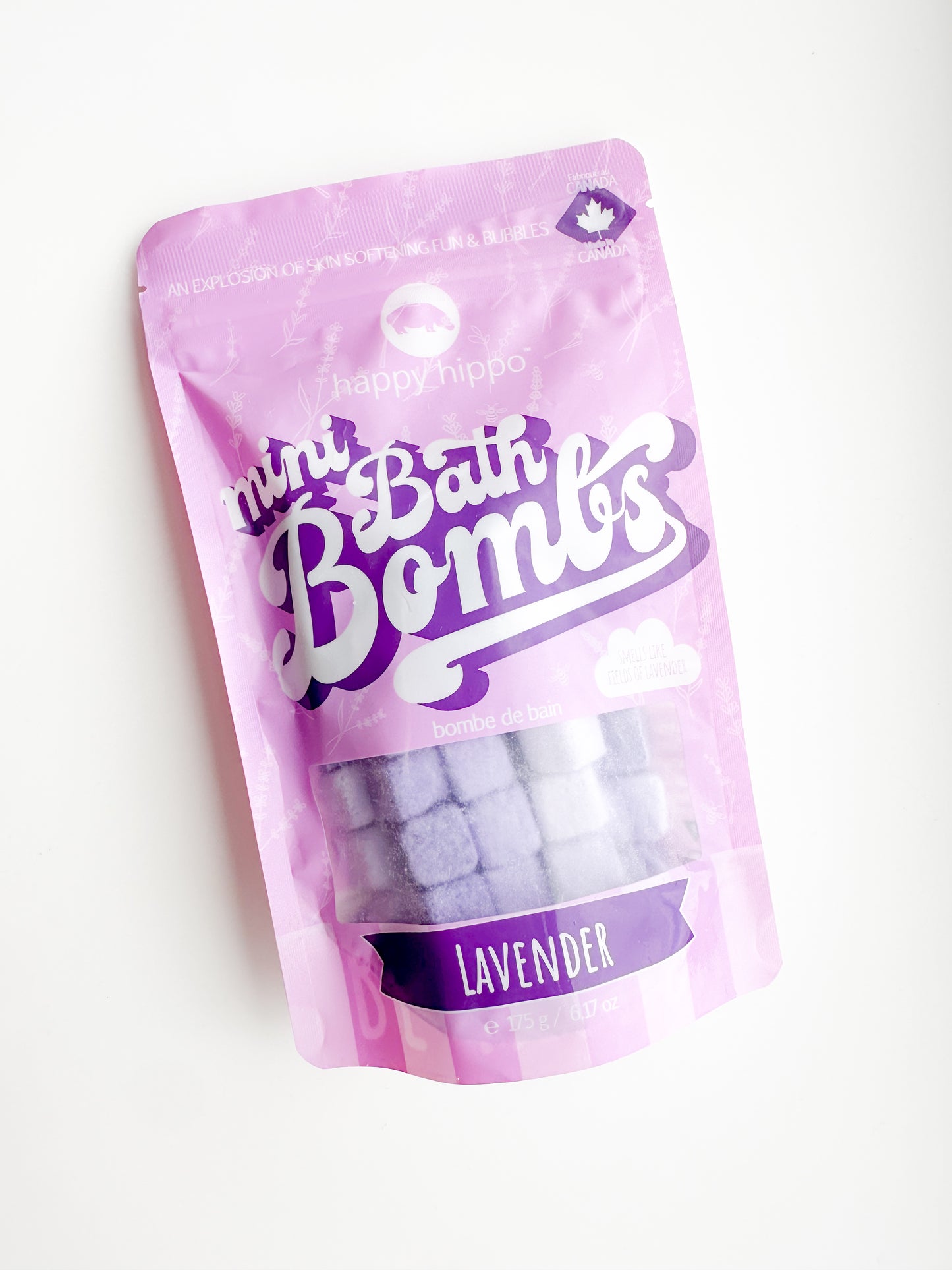Happy Hippo Lavender Mini Bubble Bombs