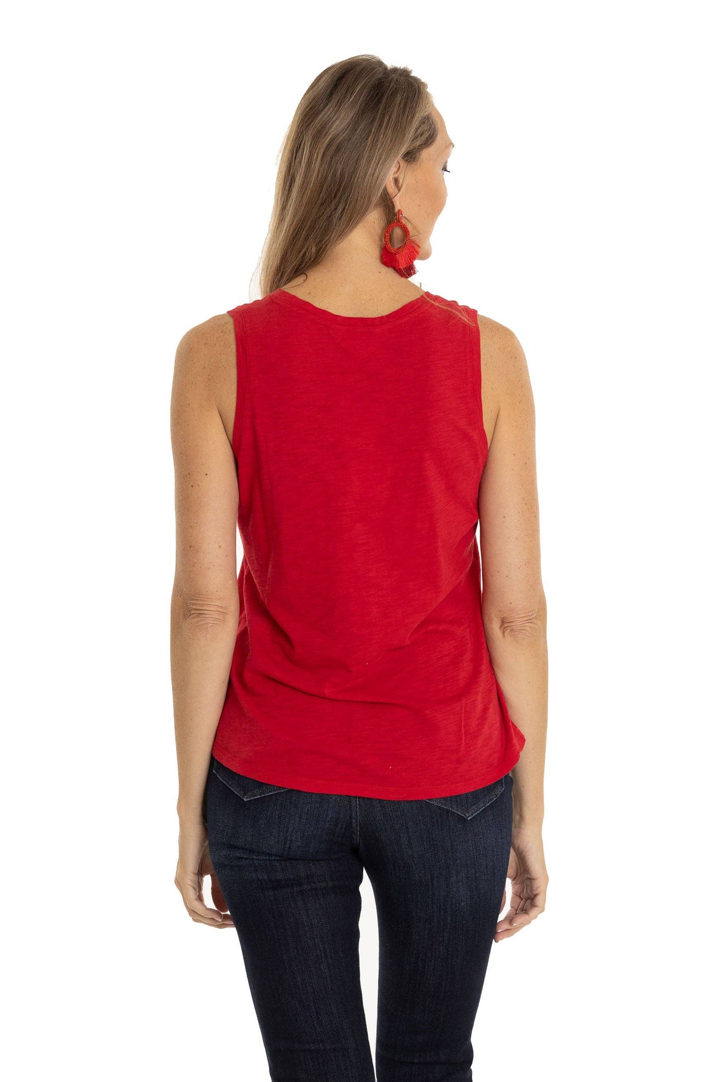 Nebraska Huskers V-Neck Tank Top