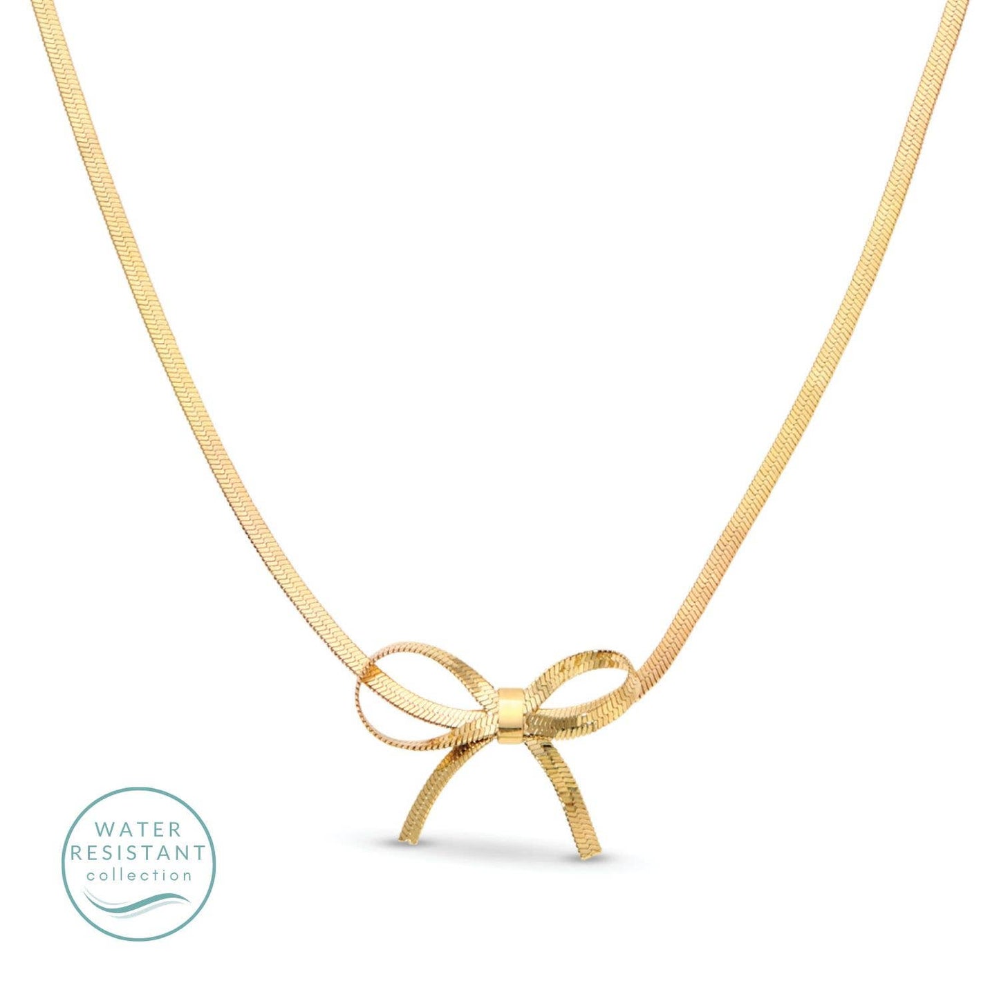 Delicate Bow Necklace