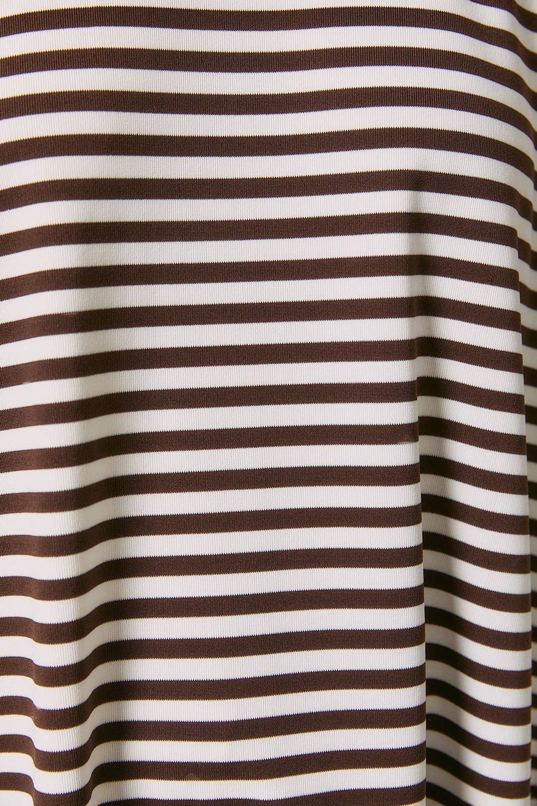 Brown Stripe Mid Rise Skort
