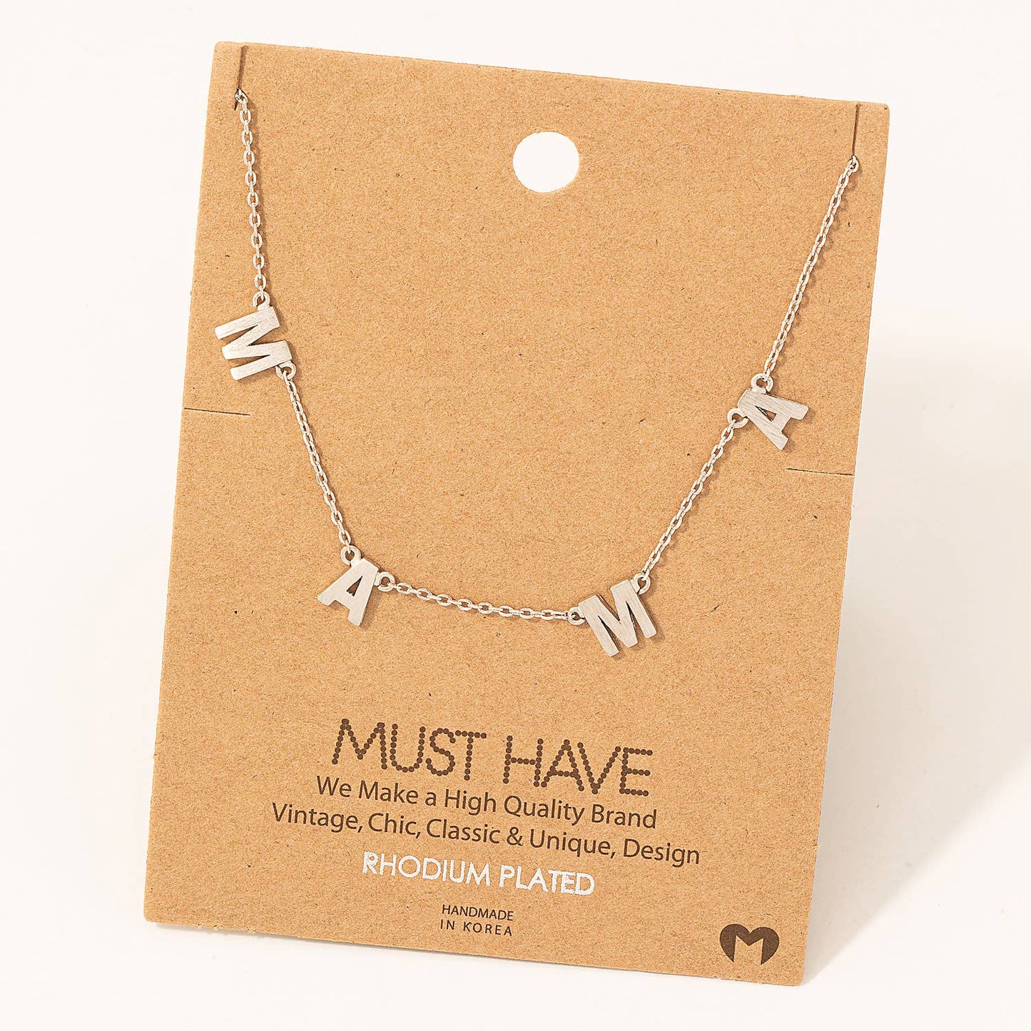 Dainty Mama Station Necklaces