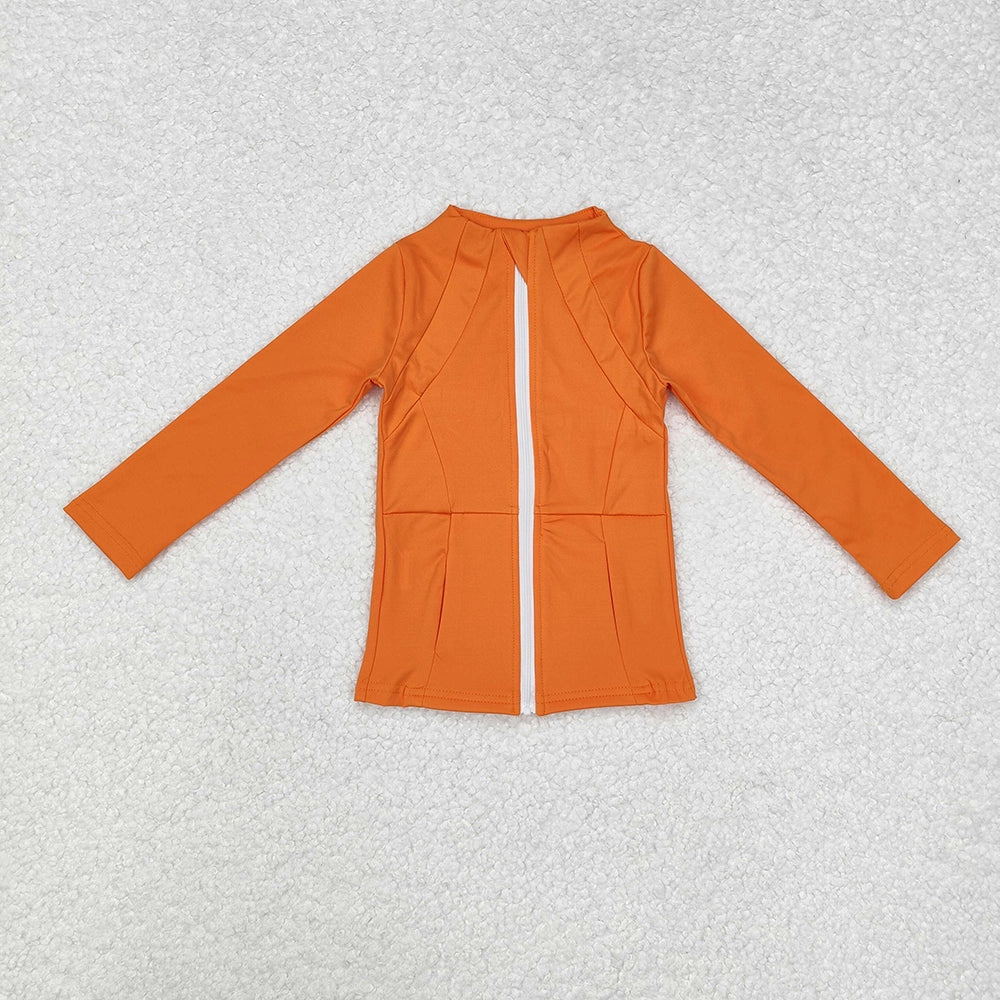 Toddler/Youth Orange Activewear Long Jacket