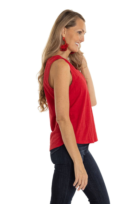 Nebraska Huskers V-Neck Tank Top
