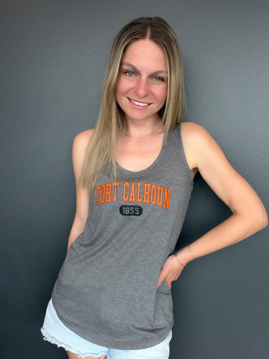 Fort Calhoun 1855 Racerback Tank Top