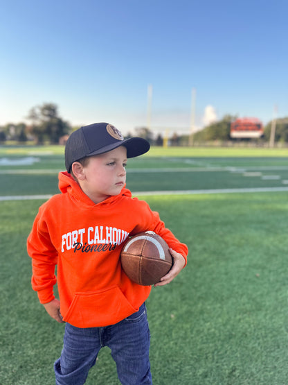 Youth FC Pioneers Orange Hoodie Sweatshirt