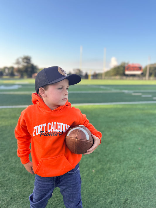 Youth FC Pioneers Orange Hoodie Sweatshirt