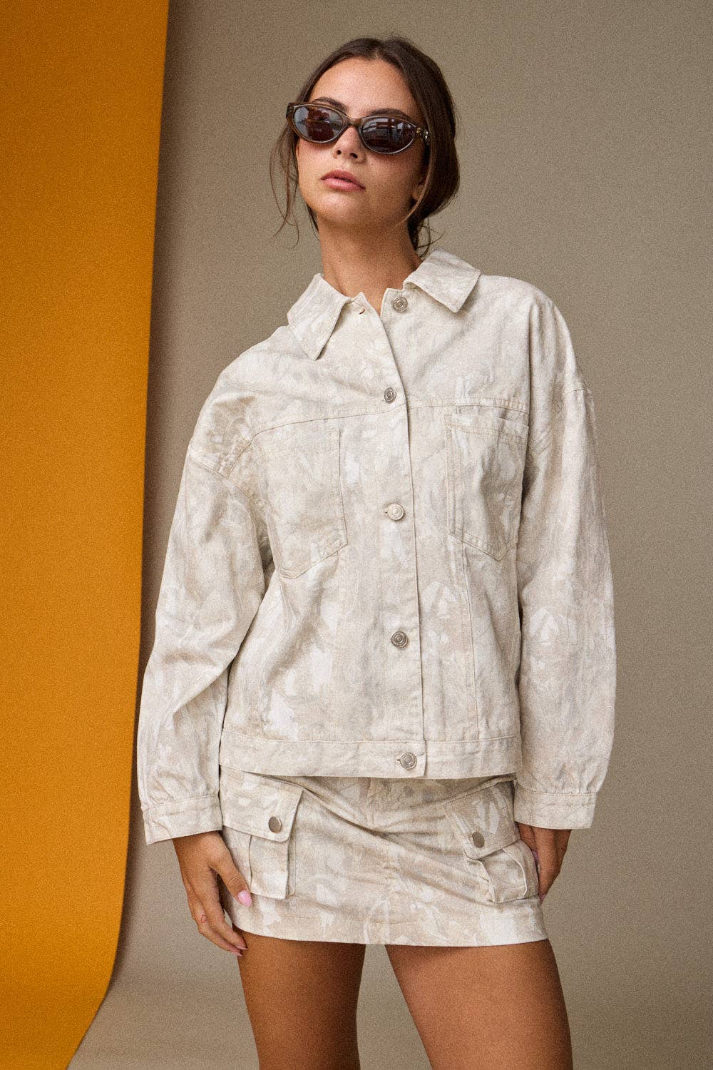 Oversized Camo Jacket