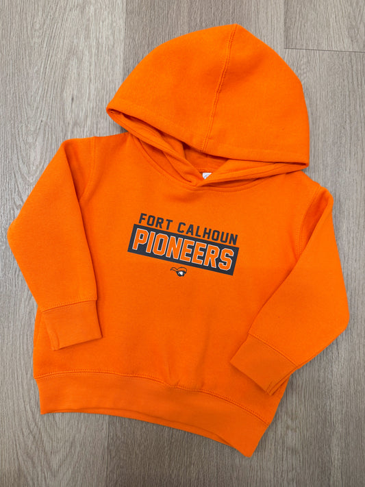 Fort Calhoun Pioneers Toddler Hoodie Sweatshirt
