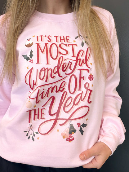 Most Wonderful Time Sweatshirt