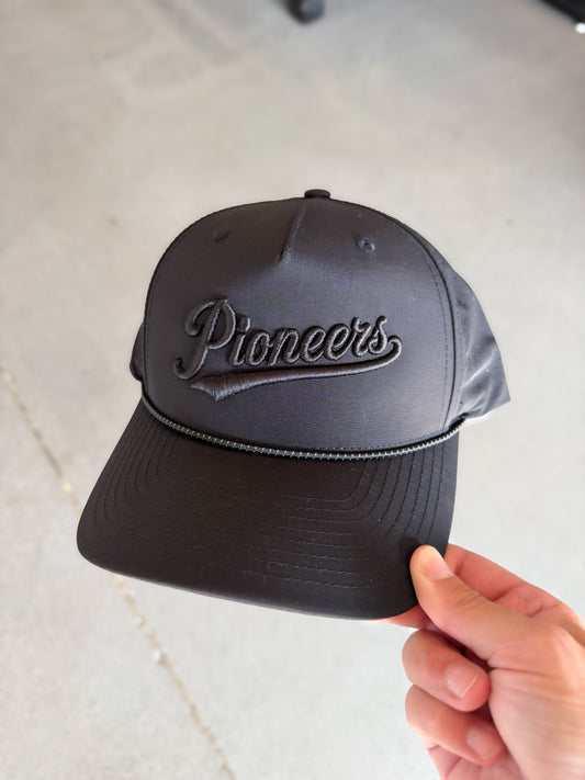 Pioneers Blackout Puff Rope Trucker Hat