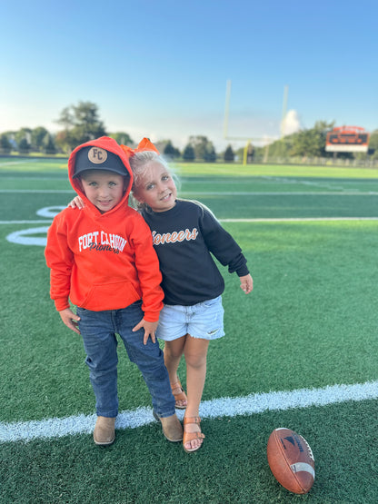 Youth FC Pioneers Orange Hoodie Sweatshirt