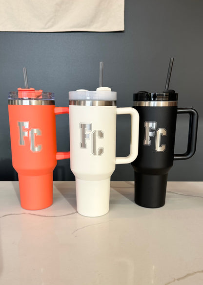 FC Pioneers 40 oz. Tumbler with Straw