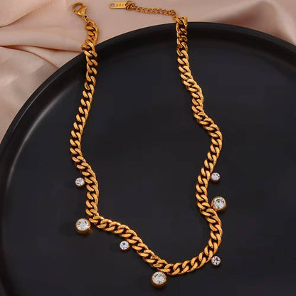 Nova CZ Cuban Chain Necklace