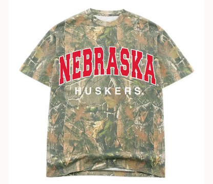 Nebraska Huskers Camo T-Shirt