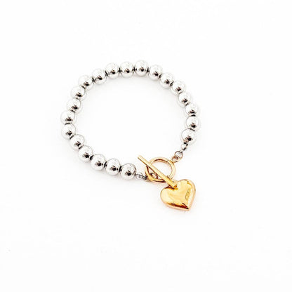 Wrapped in Love Toggle Heart Bracelet